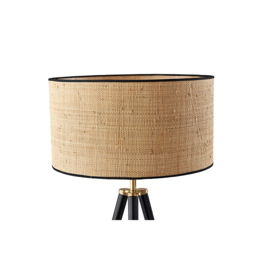 Trestle Black Floor Lamp