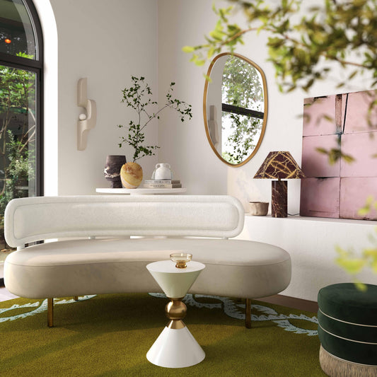 Thyme Gold Wall Mirror