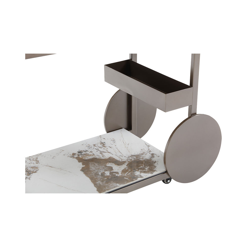 Marais Bar Cart Bronze