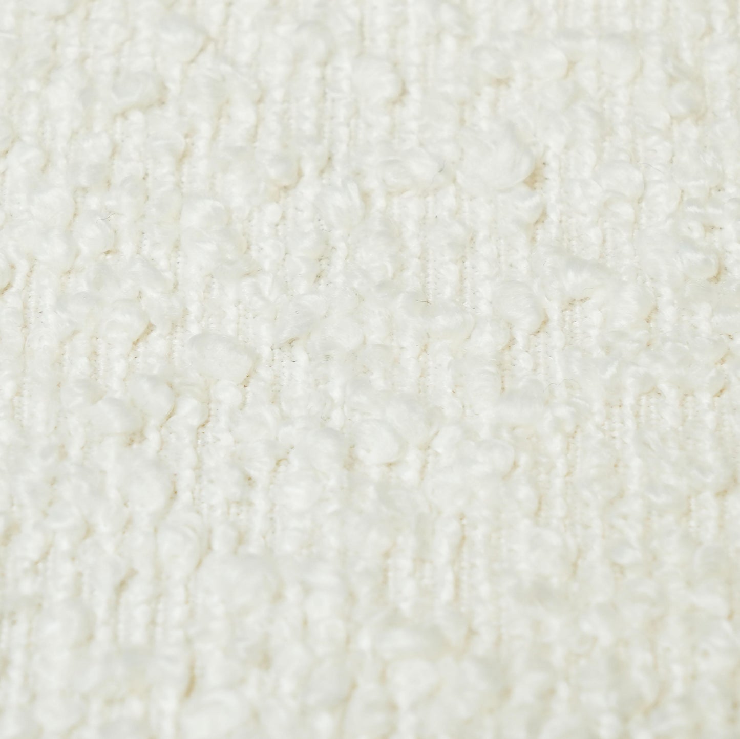 Horizon Cream Boucle Ottoman