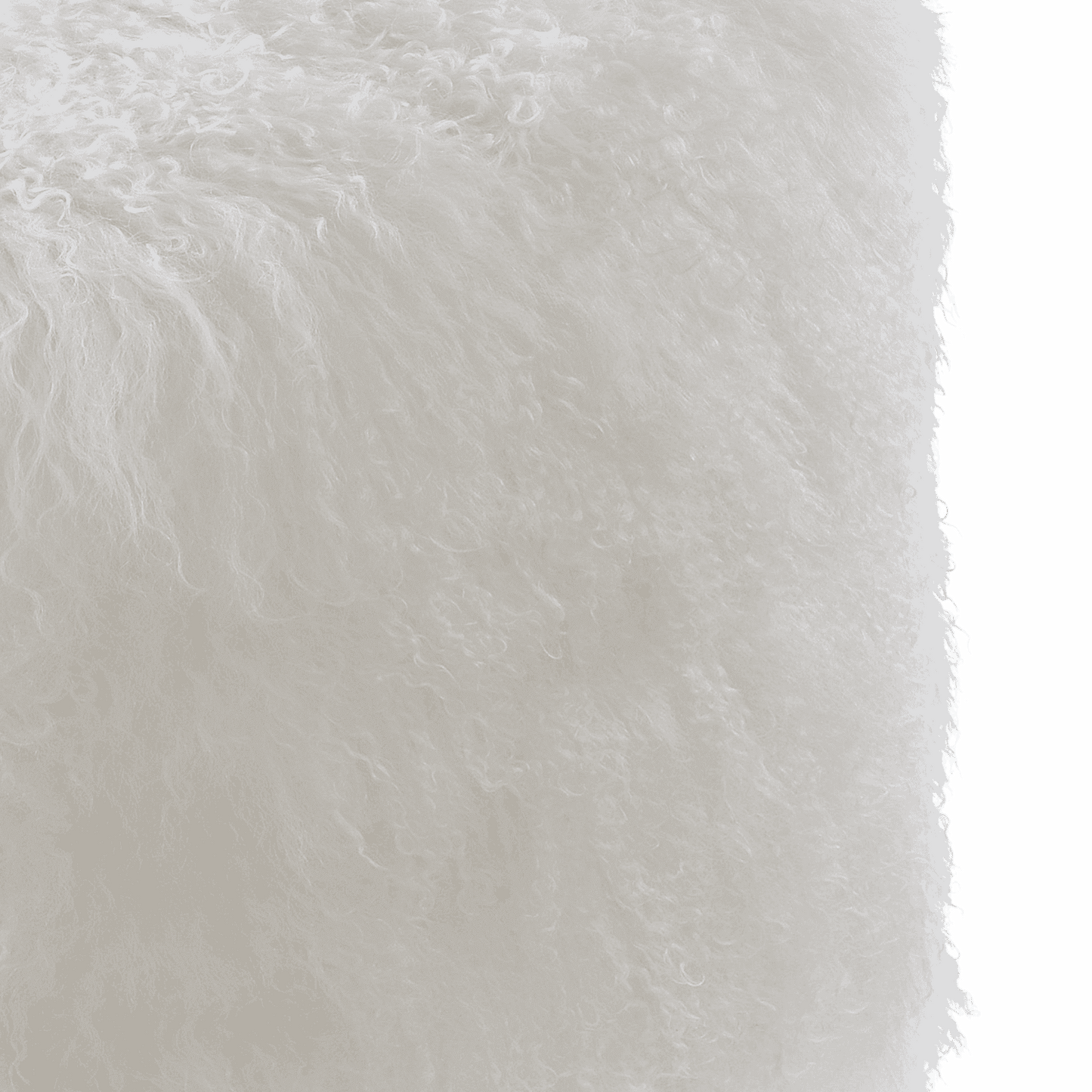 Regal Sheep White Pouf