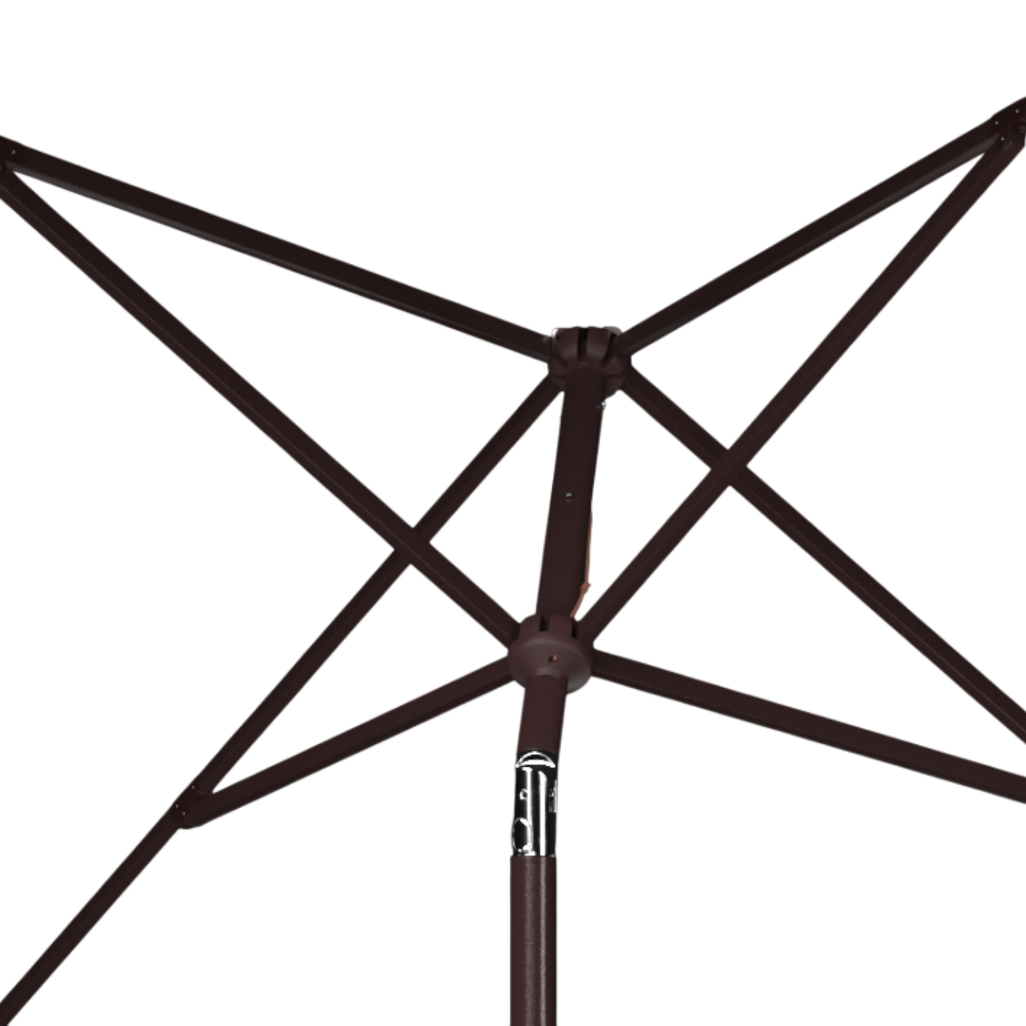 Eterna 7.5 ft Square Umbrella Black
