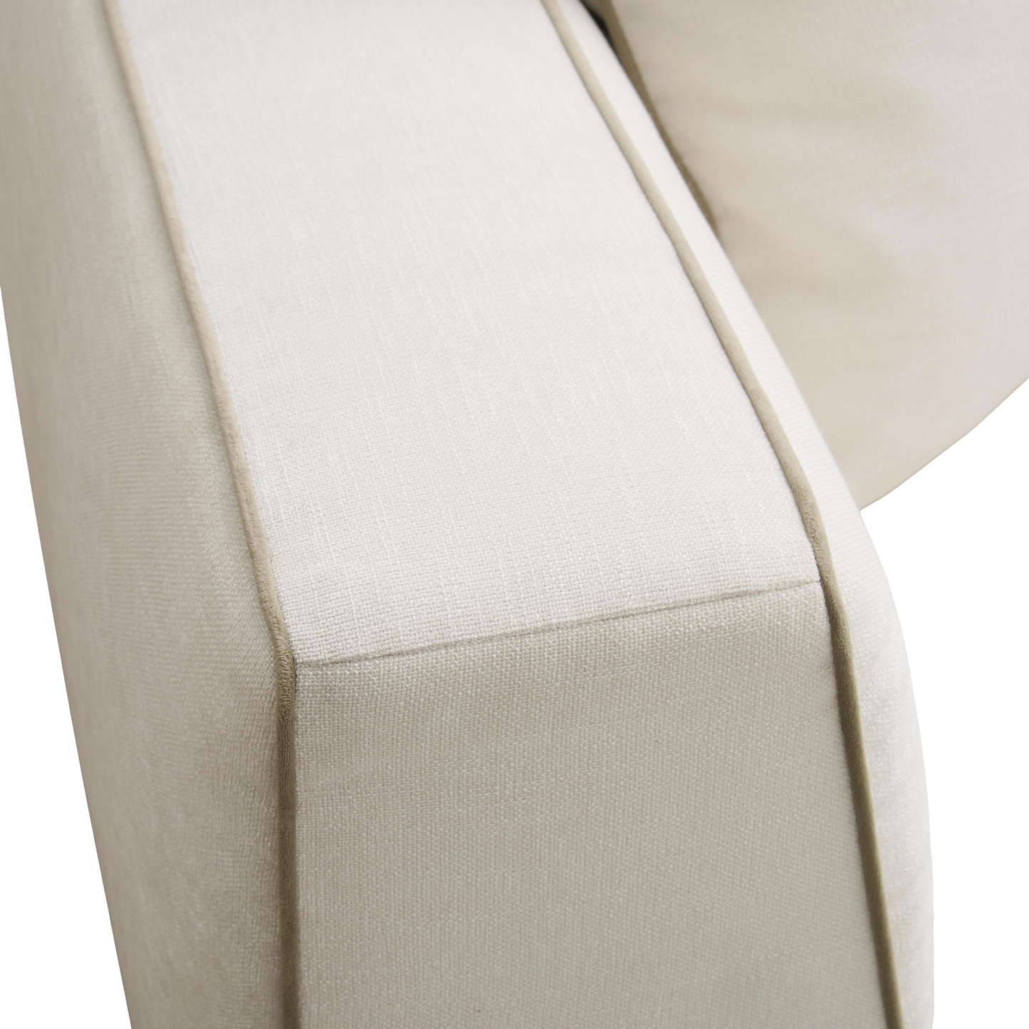 Vallora Cream Linen Sofa