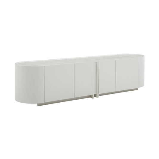 Valmont TV Stand Alabaster