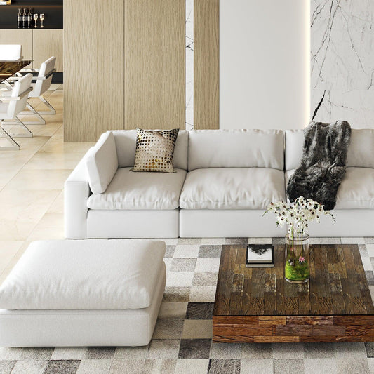 Bloom 4-Piece Modular Sofa White