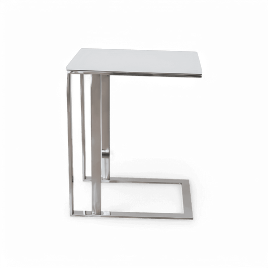 Khloe Side Table White