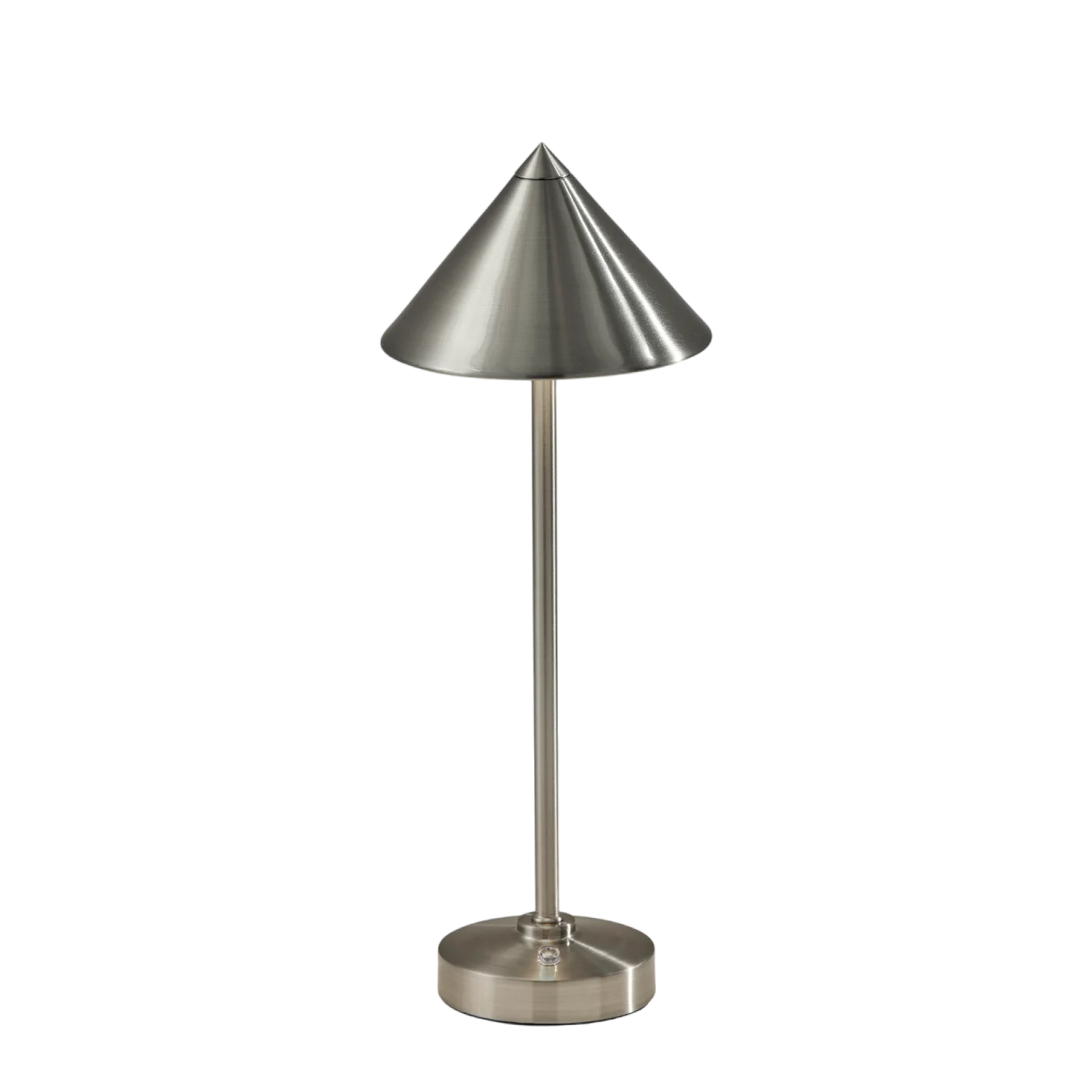 Volta Silver Led Cordless Table Lamp