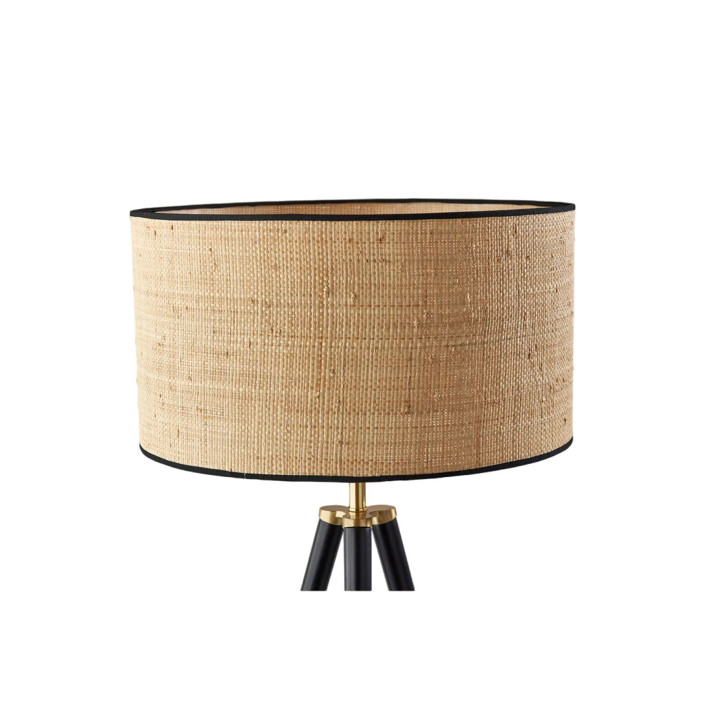 Trestle Black Floor Lamp