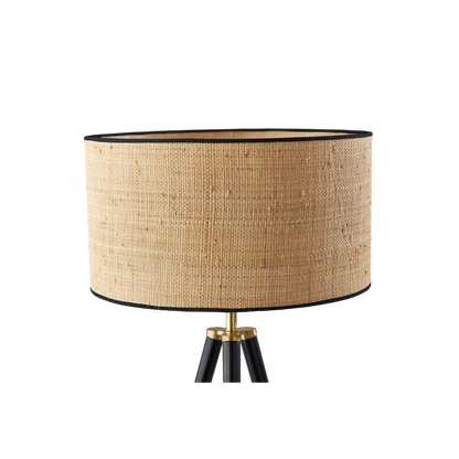 Trestle Black Floor Lamp