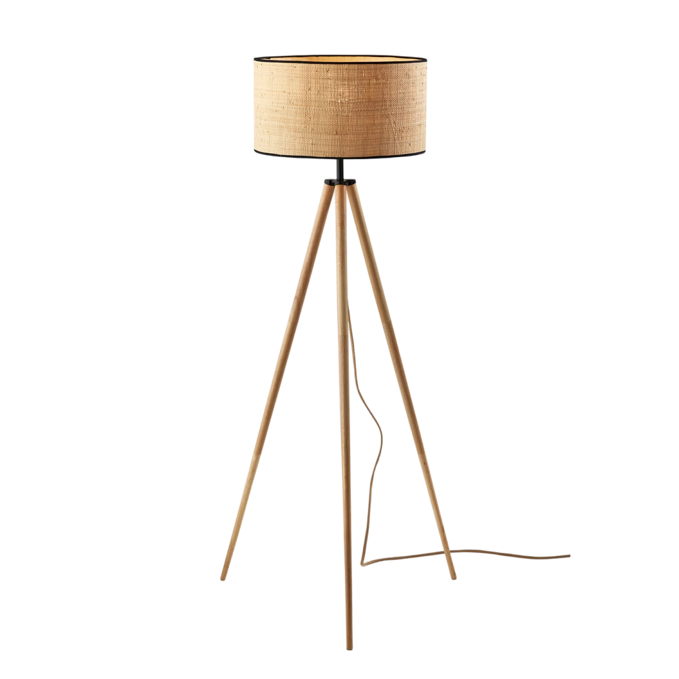 Trestle Natural Floor Lamp