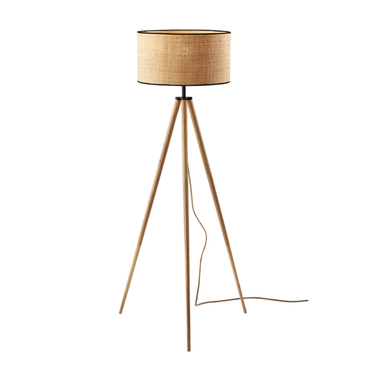 Trestle Natural Floor Lamp