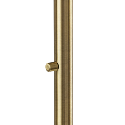 Vista Brass Arc Floor Lamp