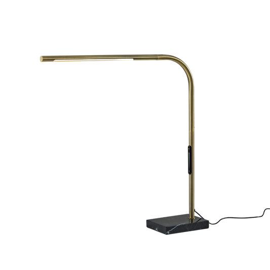 Vector Brass Led Desk Lamp