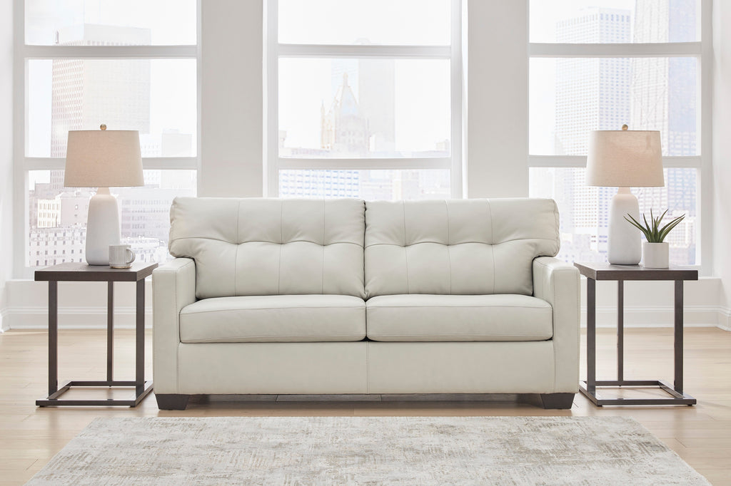 Belziani White Sofa Set