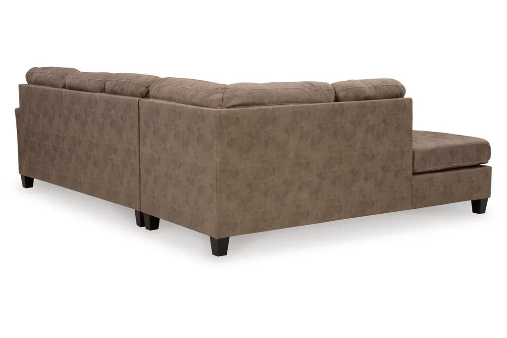 94004S3| Navi 2-Piece Sectional Sofa Sleeper Chaise