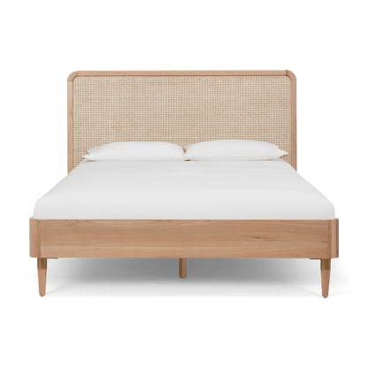 Frost Natural Cane Bed in King