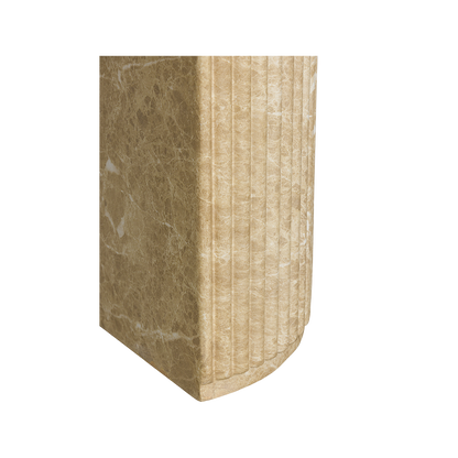 Bloom Dining Table Gold Marble