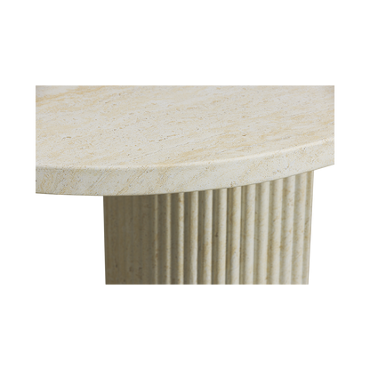 Bloom Dining Table Travertine