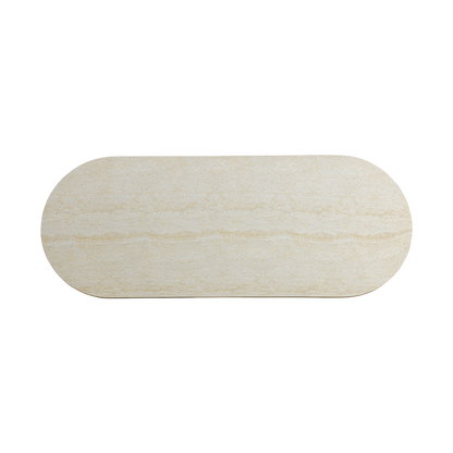 Bloom Dining Table Travertine