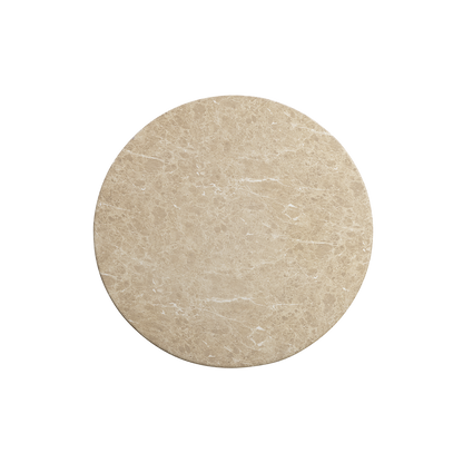 Bloom Round Dining Table Gold Marble