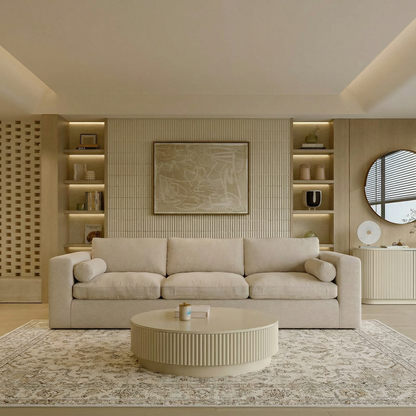 Bloom 3-Piece Modular Sofa Beige