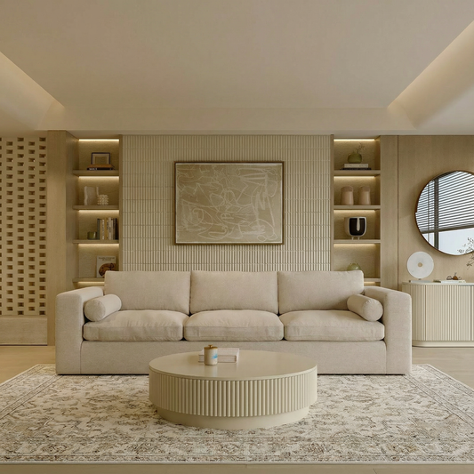 Bloom 3-Piece Modular Sofa Beige