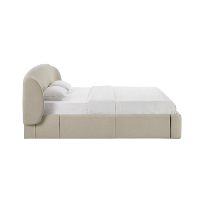 Capri King Bed Cream