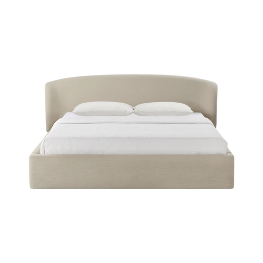 Capri Queen Bed Cream