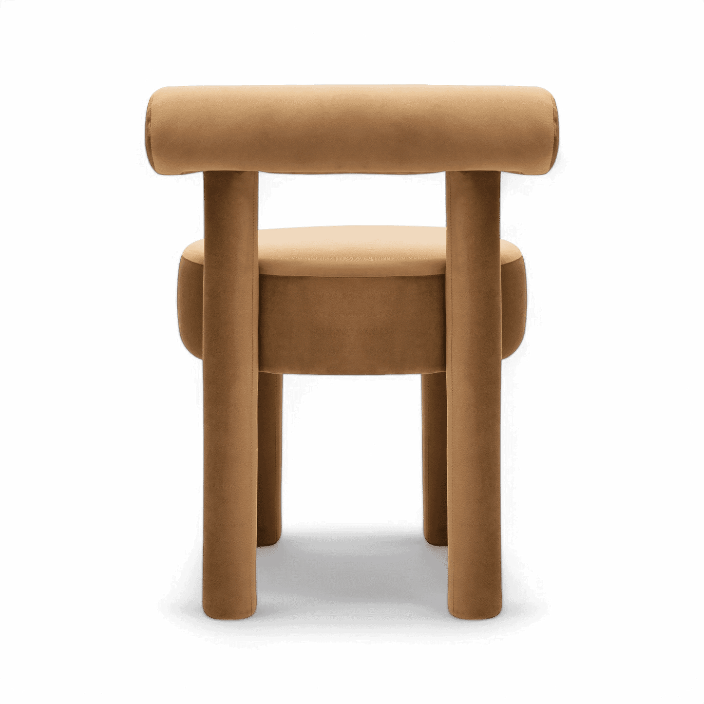 Arch Camel Velvet Dining Chair