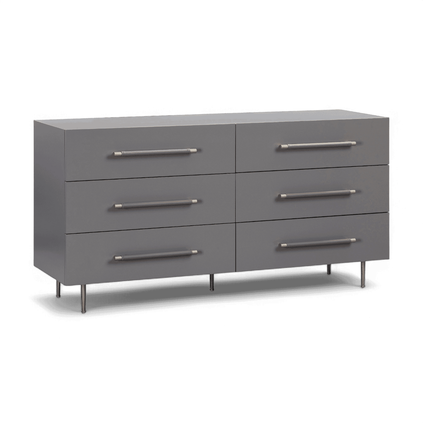 Glade Grey 6 Drawer Dresser