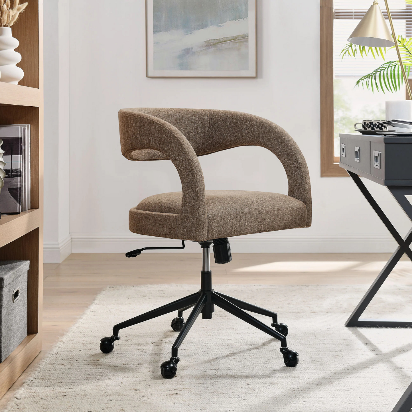 Rowan Office Chair in Mocha