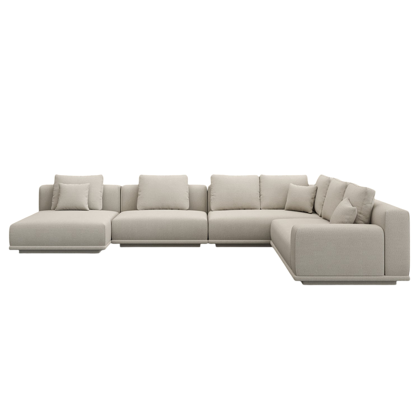 Eden Sectional Sofa Beige