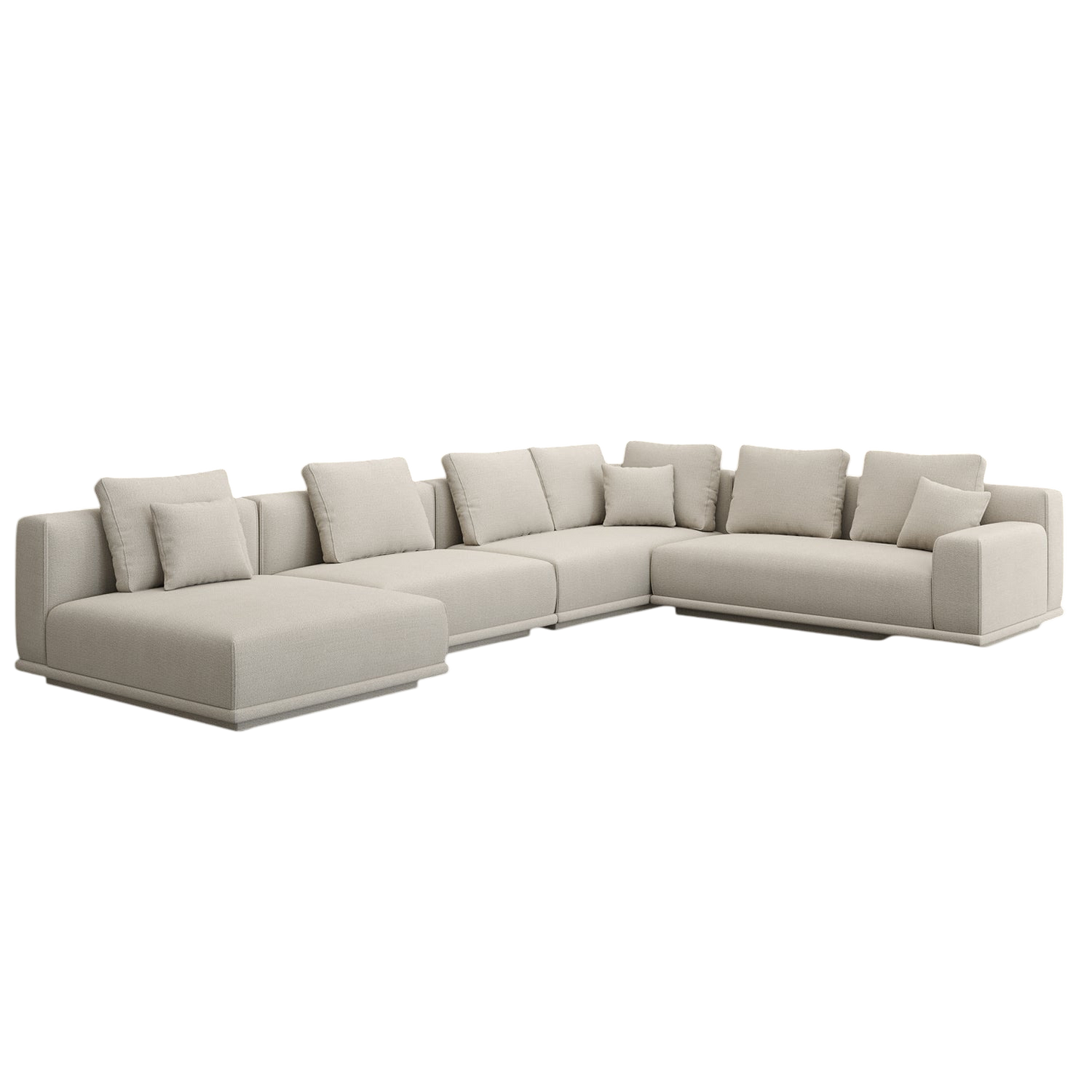 Eden Sectional Sofa Beige
