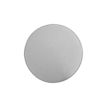 Elora Ottoman White Boucle