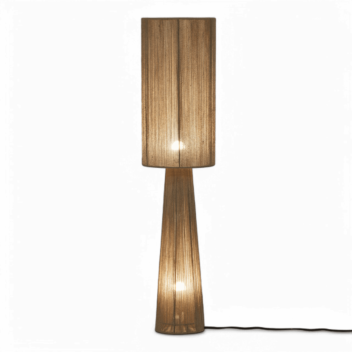 Verdant Jute Floor Lamp