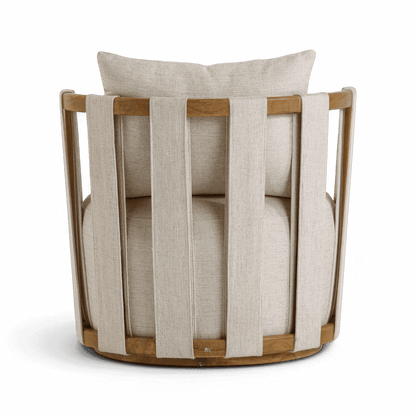 Equinox Beige Swivel Chair