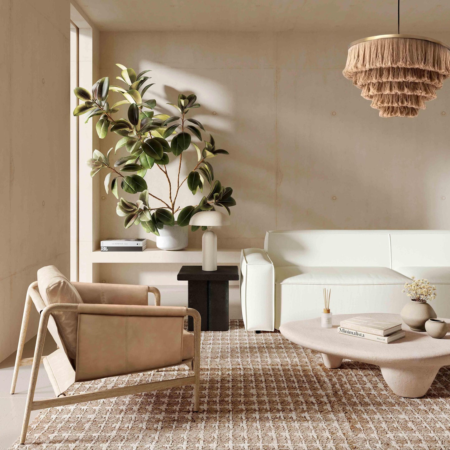 Haven Tan Accent Chair