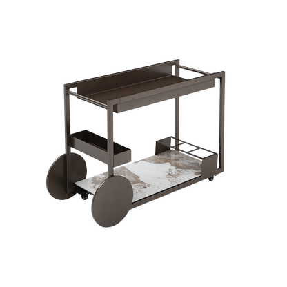 Marais Bar Cart Bronze