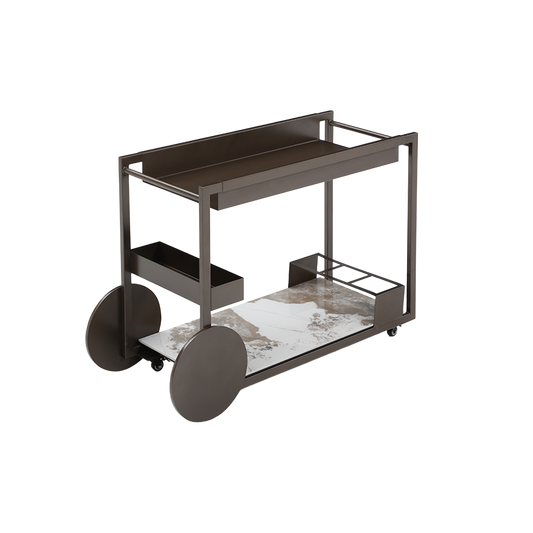 Marais Bar Cart Bronze