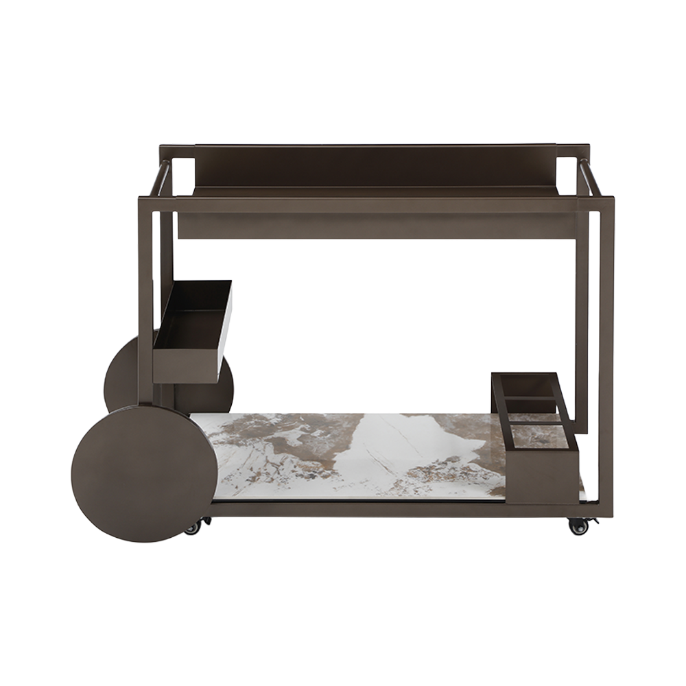 Marais Bar Cart Bronze