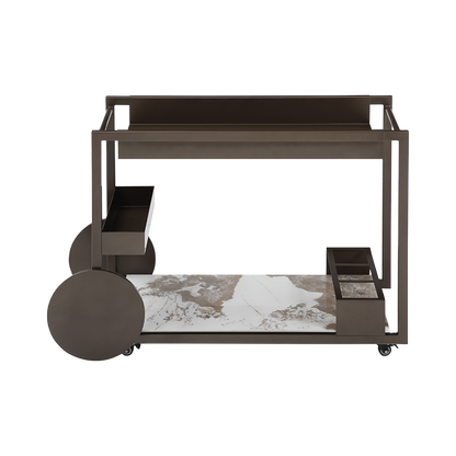 Marais Bar Cart Bronze