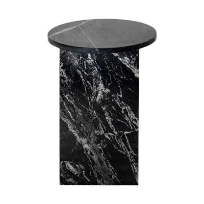Murano Accent Table Black