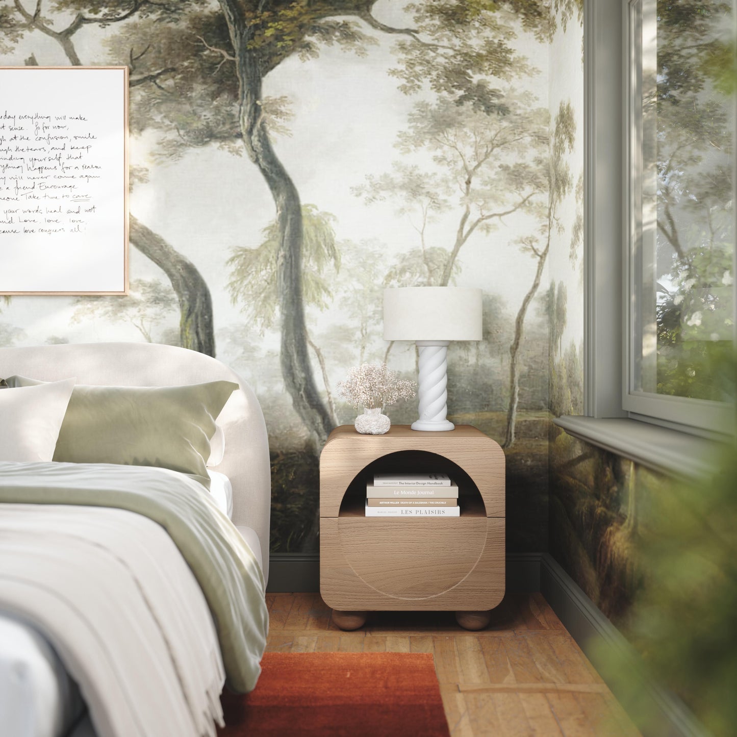Serenity Natural Ash Nightstand