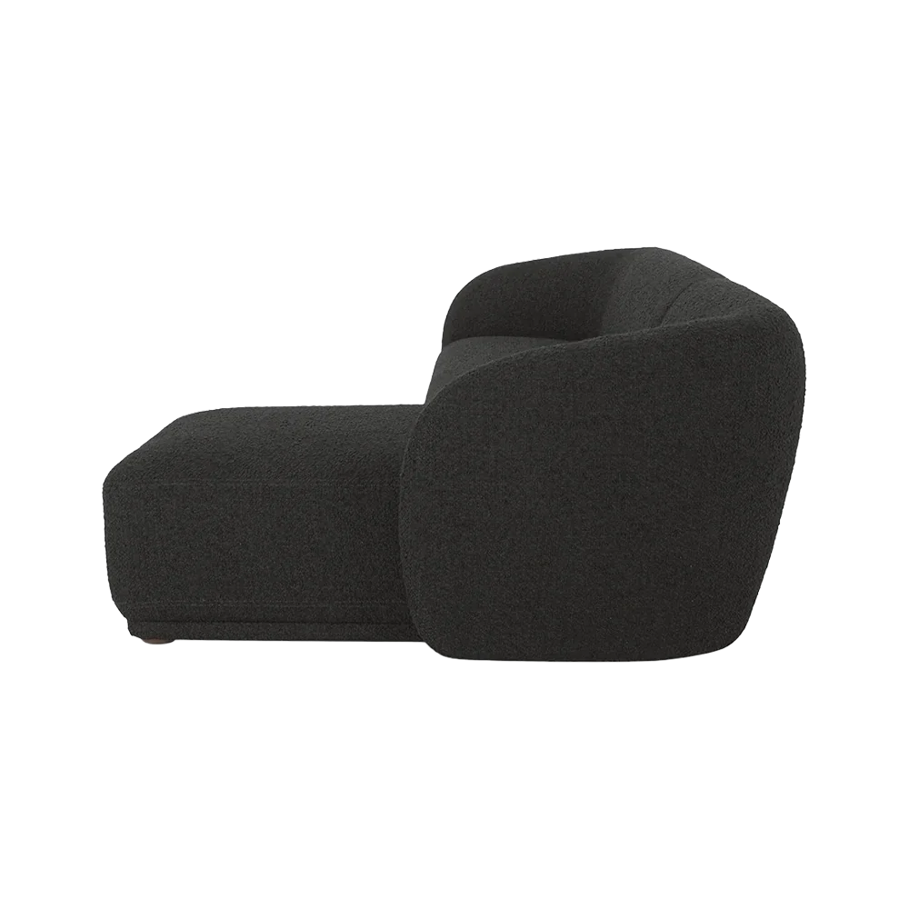 Nomad Black Boucle Sectional