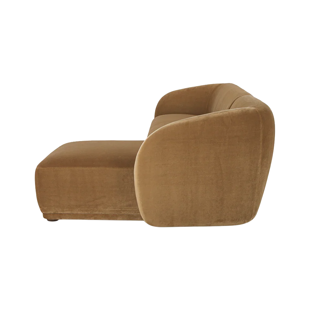 Nomad Tan Boucle Sectional