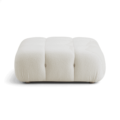 Solace Off White Modular Ottoman