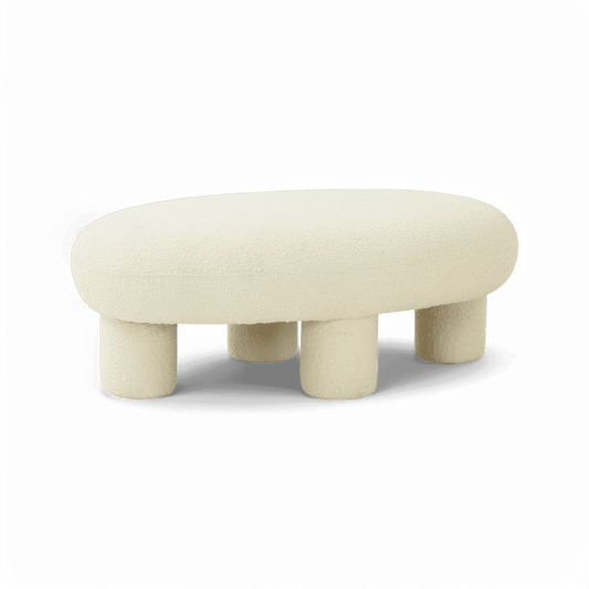 Zest Boucle Ottoman