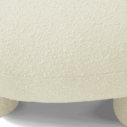 Zest Boucle Ottoman