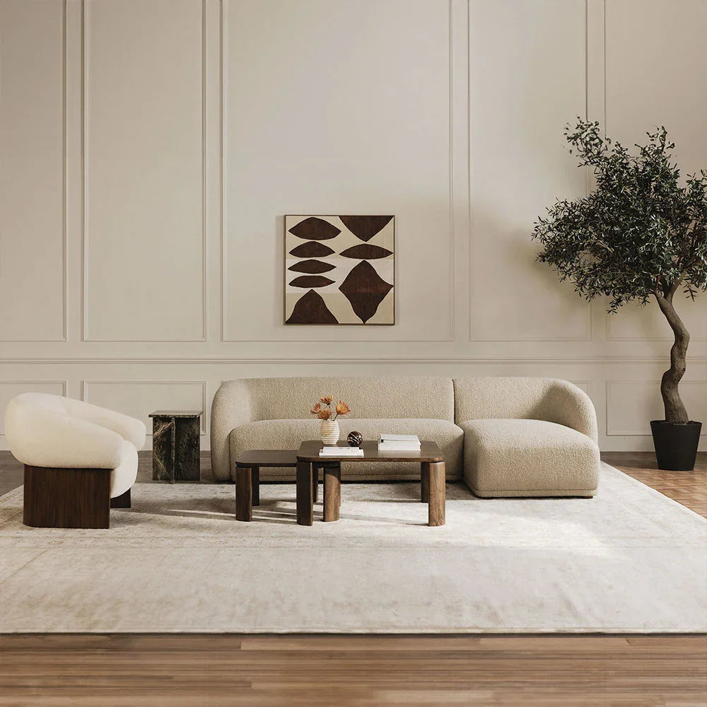 Orlo Cream Lounge Chair