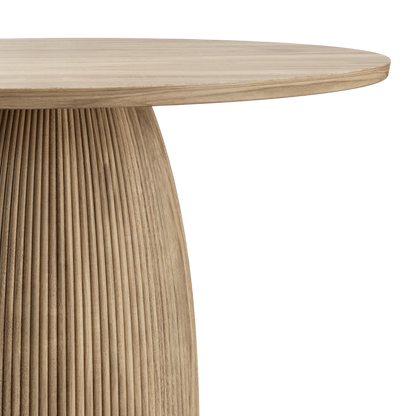 Oxford Round XS Dining Table Greige Oak